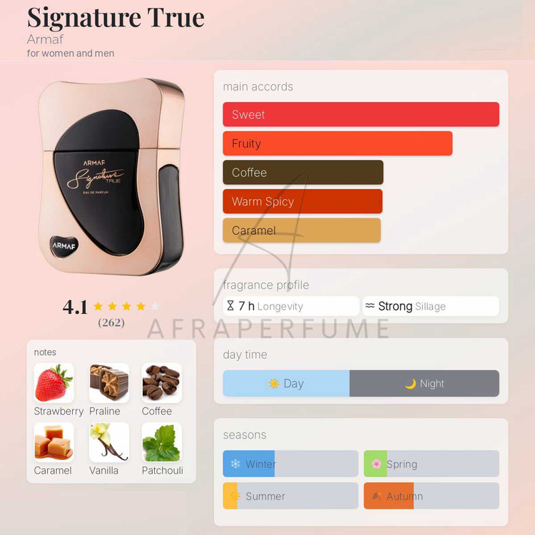 عطر ادکلن آرماف سیگنیچر ترو | Armaf Signature True