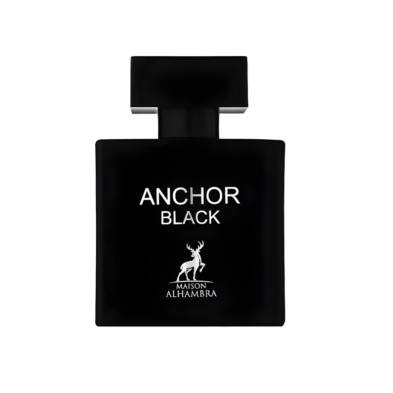 عطر ادکلن الحمبرا آنچور بلک (مشابه لالیک مشکی) | Alhambra Anchor Black