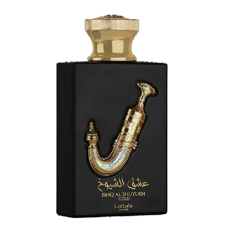 عطر ادکلن لطافه عشق ال شیوخ گلد (مشابه ایو سن لوران بیبی کت)  Lattafa Ishq Al Shuyukh Gold
