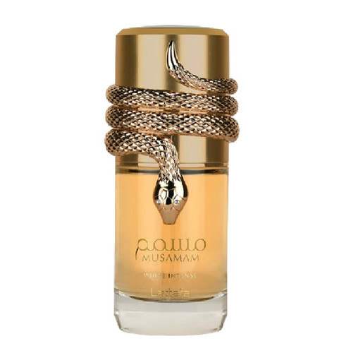 عطر ادکلن لطافه مسمم وایت اینتنس (مشابه ورساچه کریستال نویر) Lattafa Musamam White Intense