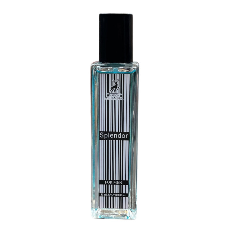 عطر جیبی مردانه الحمبرا مدل Splendor با رایحه معتدل حجم ۳۵ میلی لیتر