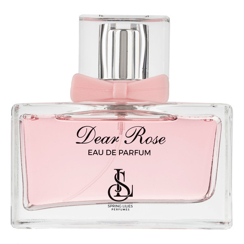 ادوپرفیوم زنانه اسپرینگ لیلیز مدل DEAR ROSE با رایحه گرم حجم 100 میلیلیتر