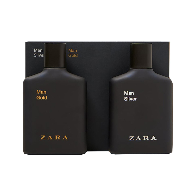 ادو پرفیوم مردانه زارا مدل Man Gold & Man Silver حجم 100 میلی لیتر