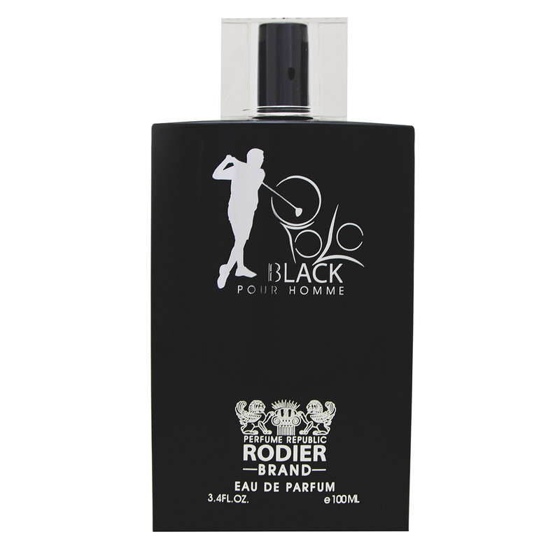 ادو پرفیوم مردانه رودیر مدل Polo Black حجم 100 میلی لیتر
