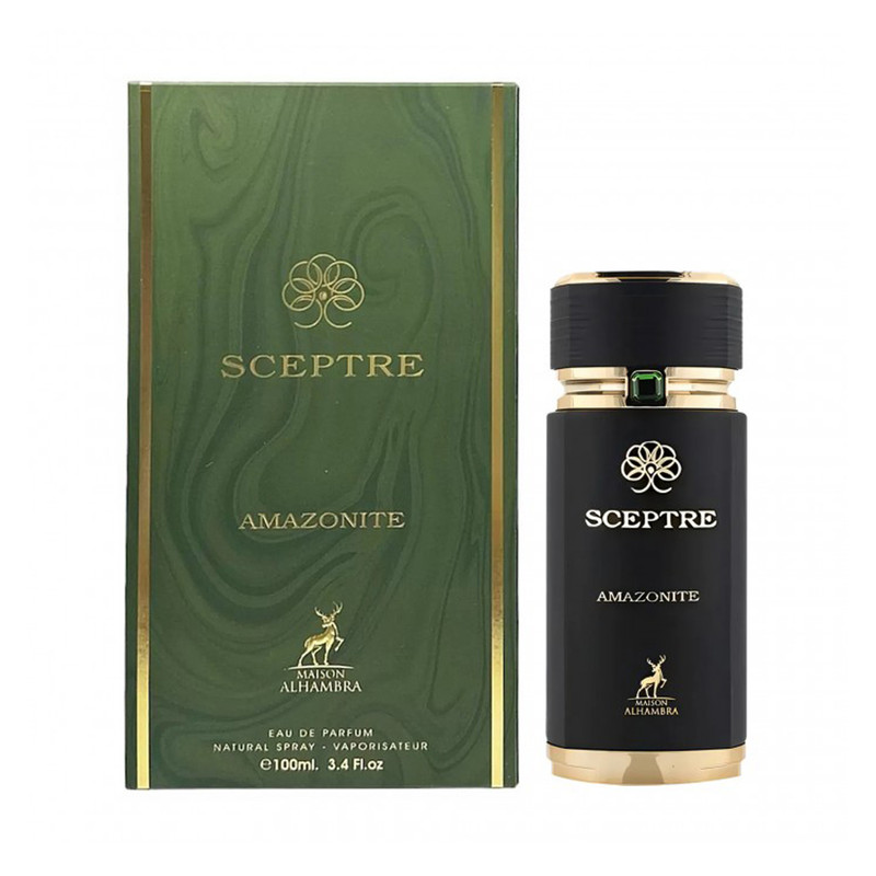 ادوپرفیوم الحمبرا مدل  Sceptre Amazonite با رایحه گرم حجم 100 میلی‌لیتر