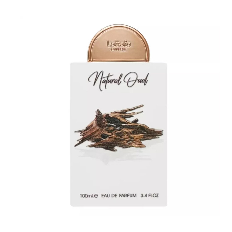 ادوپرفیوم لطافه مدل Natural Oud با رایحه گرم حجم 100 میلی‌لیتر