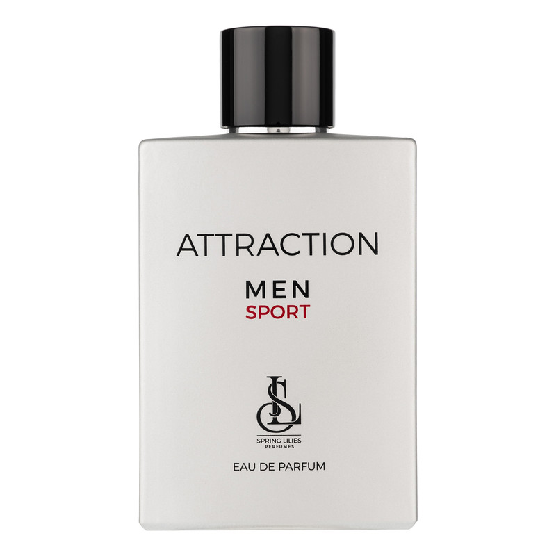 ادو پرفیوم مردانه اسپرینگ لیلیز مدل ATTRACTION  با رایحه خنک حجم 100 میلی لیتر