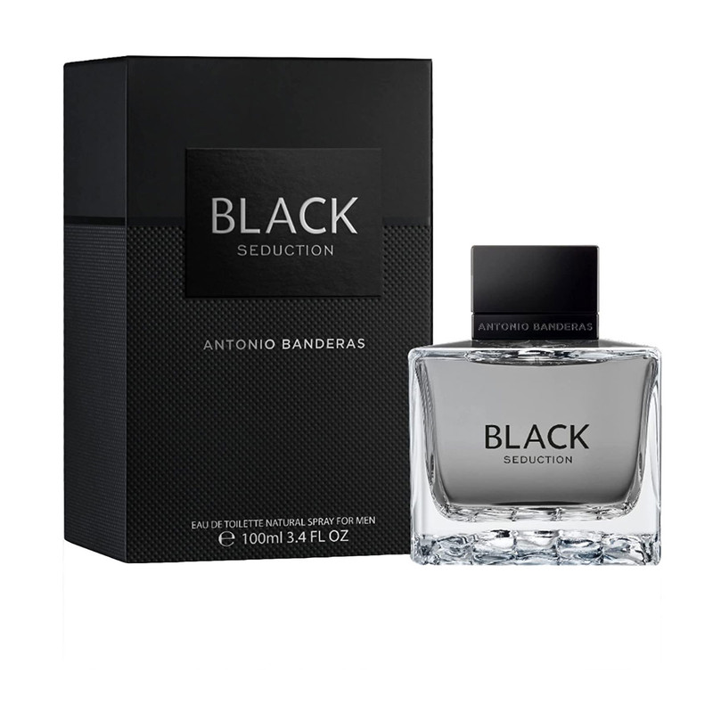 ادو تویلت مردانه آنتونیو باندراس مدل Black Seduction حجم 100 میلی لیتر