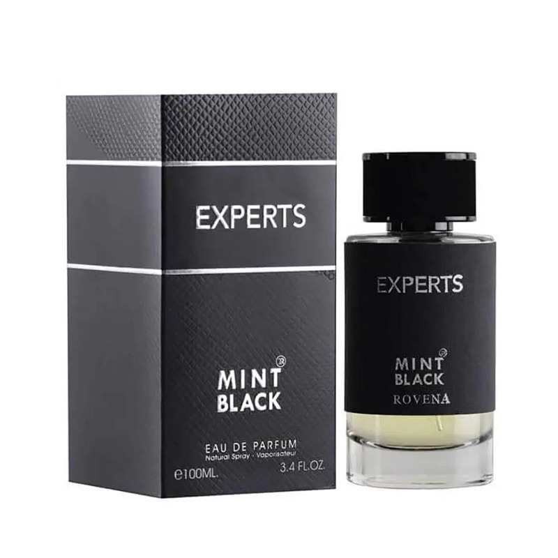 ادو پرفیوم مردانه روونا مدل MINT BLACK EXPERTS حجم 100 میلی لیتر