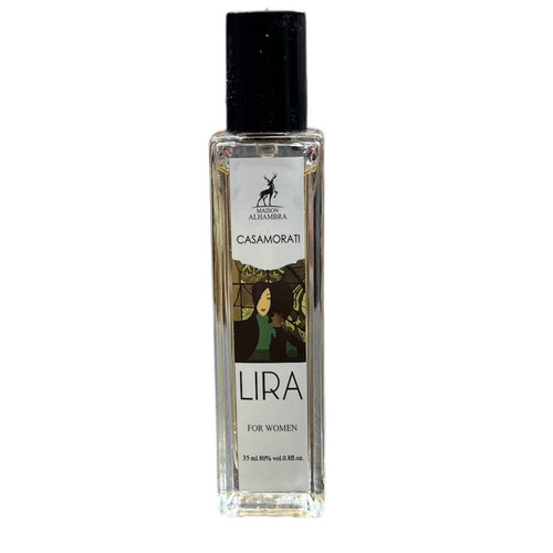 عطر جیبی زنانه الحمبرا مدل CASAMORATI LIRA با رایحه گرم و شیرین حجم ۳۵ میلی لیتر