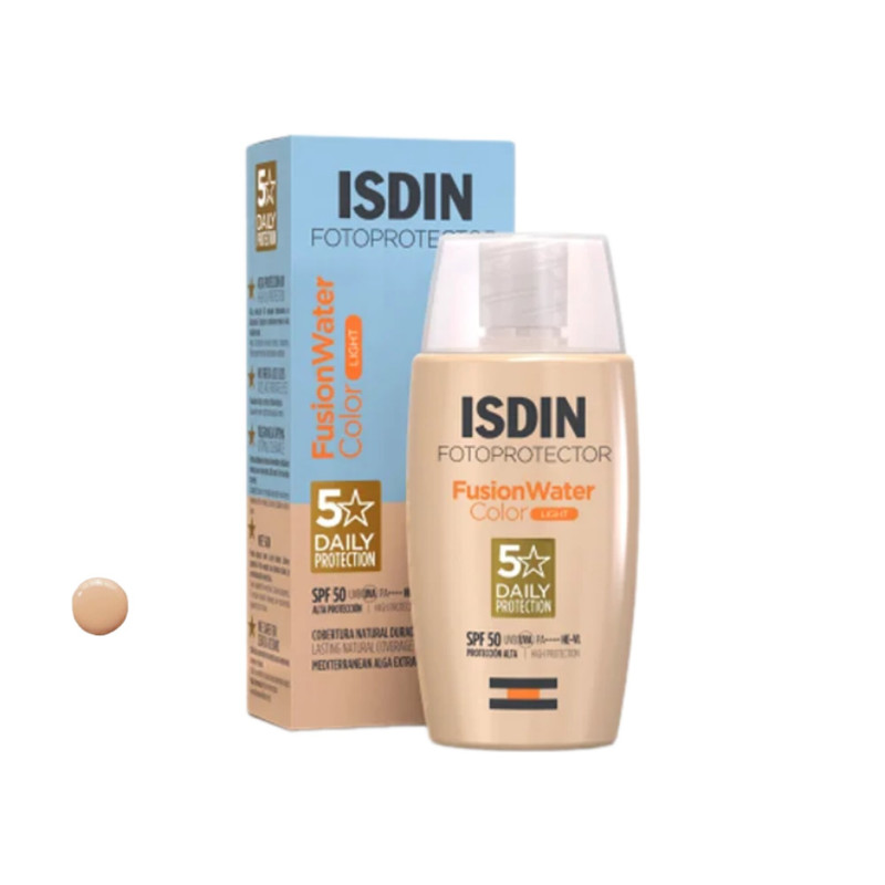 کرم ضد آفتاب رنگی ایزدین SPF 50 مدل FCL ‌مناسب انواع پوست حجم 50 میلی‌لیتر