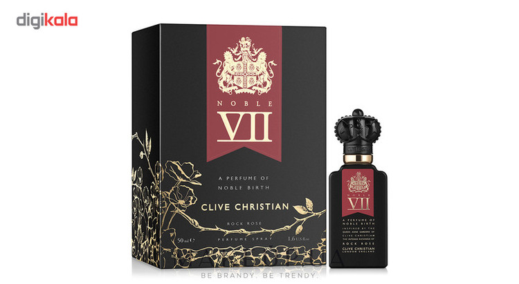 عطر تستر ادوپرفیوم مردانه کلایو کریستین مدل Noble VII Rock Rose حجم 50 میل