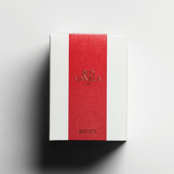 ادو تویلت زنانه زارا مدل RED VANILLA حجم 90 میلی لیتر
