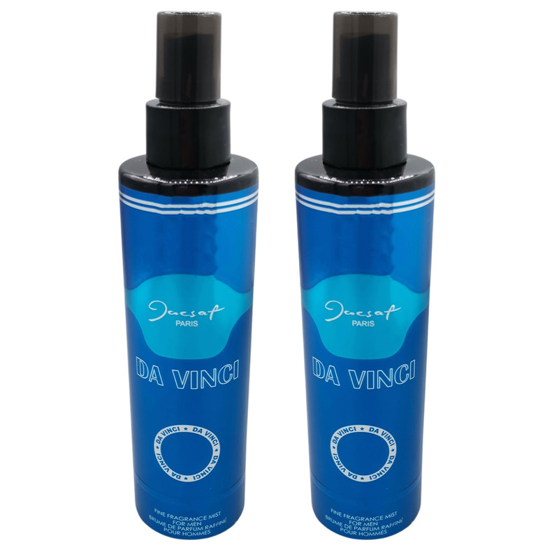 بادی اسپلش مردانه ژک ساف مدل Da vinci حجم 200 میلی لیتر مجموعه دو عددی
