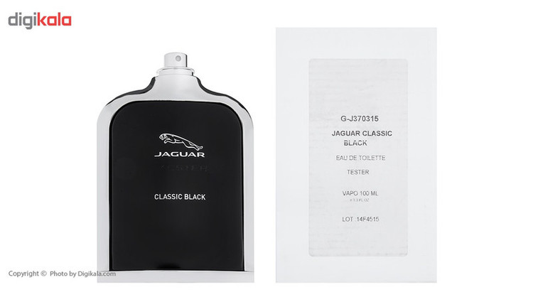 تستر ادو تویلت مردانه جگوار مدل Classic Black حجم 100 میلی لیتر
