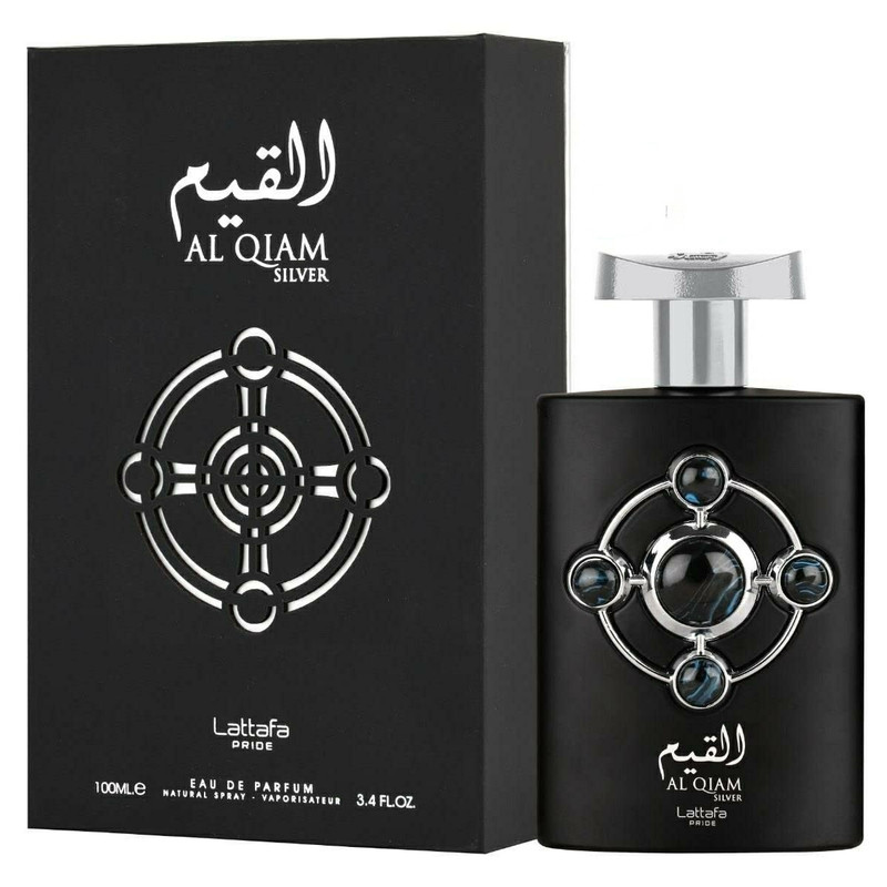 ادو پرفیوم لطافه مدل القیم سیلور حجم 100 میلی‌لیتر