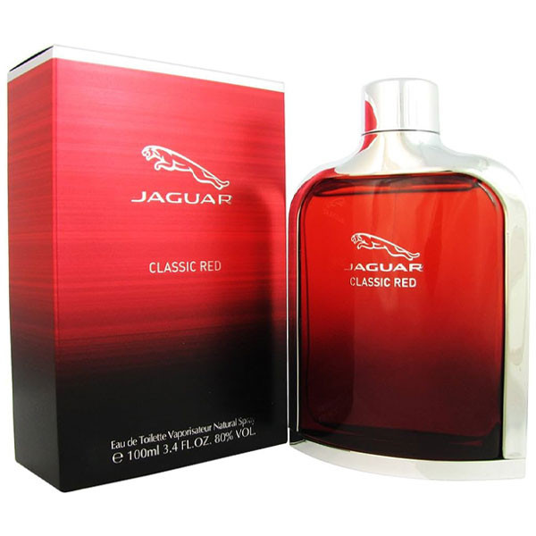 ادو تویلت مردانه جگوار مدل Classic Red با رایحه گرم حجم 100 میلی لیتر