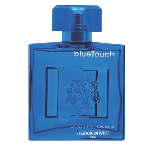 تستر ادو تویلت مردانه فرانک اولیویر مدل Blue Touch با رایحه خنک حجم 100 میلی لیتر