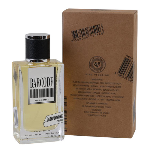 ادو پرفیوم مردانه ویوا کریشن مدل barcode حجم 80 میلی لیتر