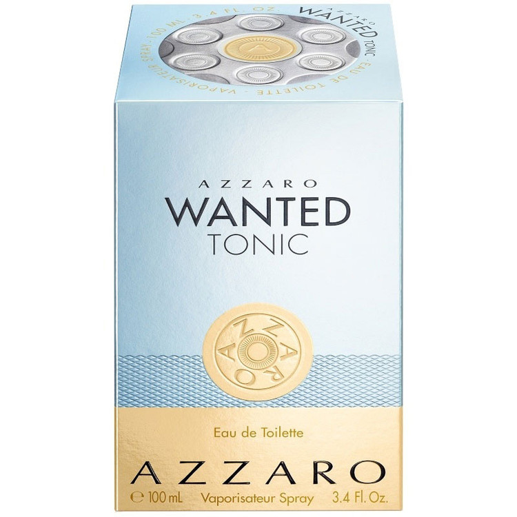 ادو تویلت مردانه آزارو مدل Wanted Tonic حجم 100 میلی لیتر