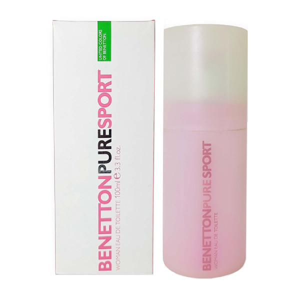 ادوتویلت زنانه بنتون مدل Benetton Pure Sport حجم 100 میلی‌لیتر