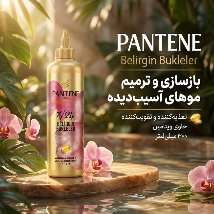 ماسک مو پنتن مدل Belirgin حجم 300 میلی لیتر