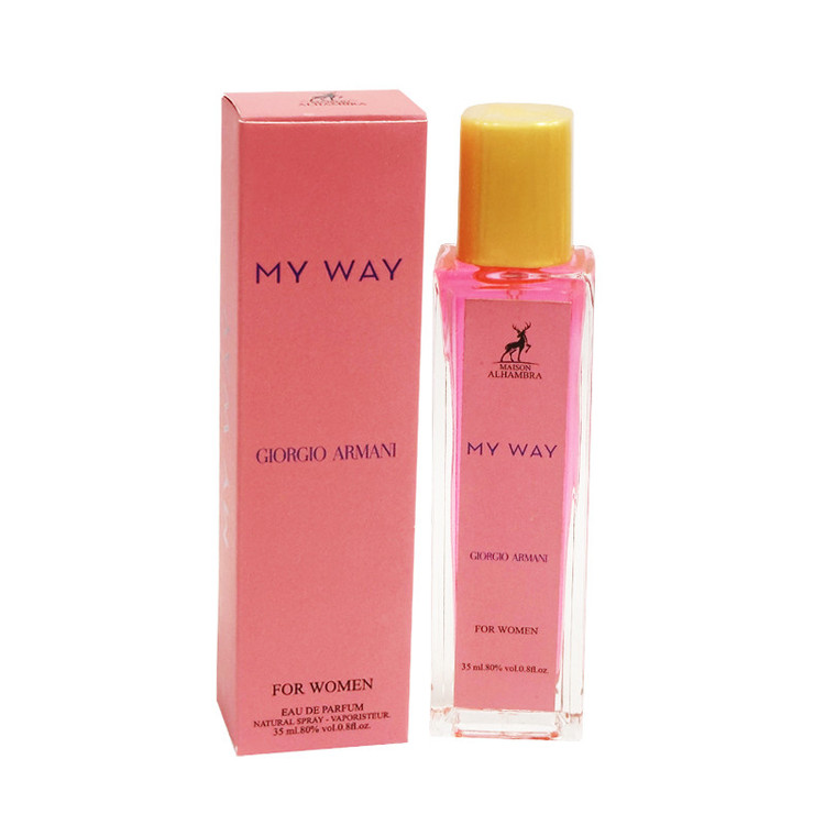 ادوپرفیوم زنانه الحمبرا مدل MY WAY با رایحه _x000D_ شیرین حجم 35 میلیلیتر