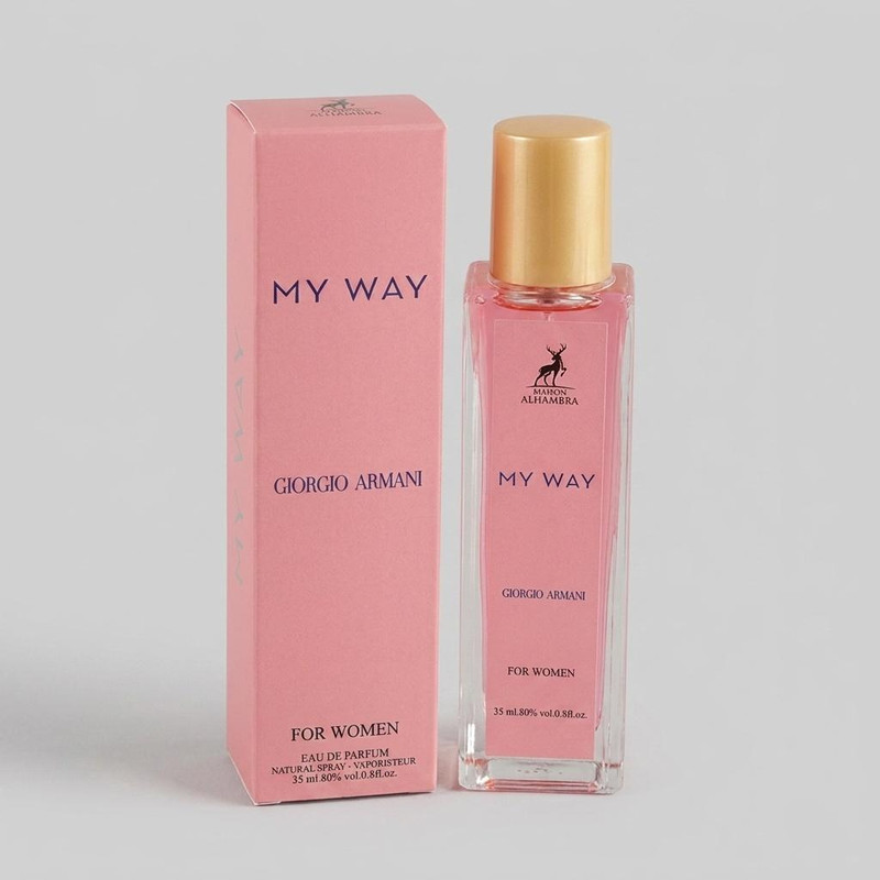 ادوپرفیوم زنانه الحمبرا مدل MY WAY با رایحه _x000D_ شیرین حجم 35 میلی‌لیتر