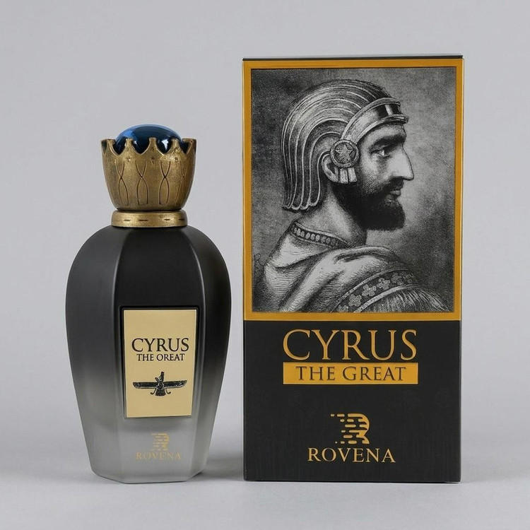 ادو پرفیوم مردانه روونا مدل Cyrus the Great با رایحه خنک حجم 100 میلی لیتر
