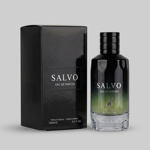 ادو پرفیوم مردانه الحمبرا مدل SALVO با رایحه تلخ و ترش حجم 100 میلی لیتر