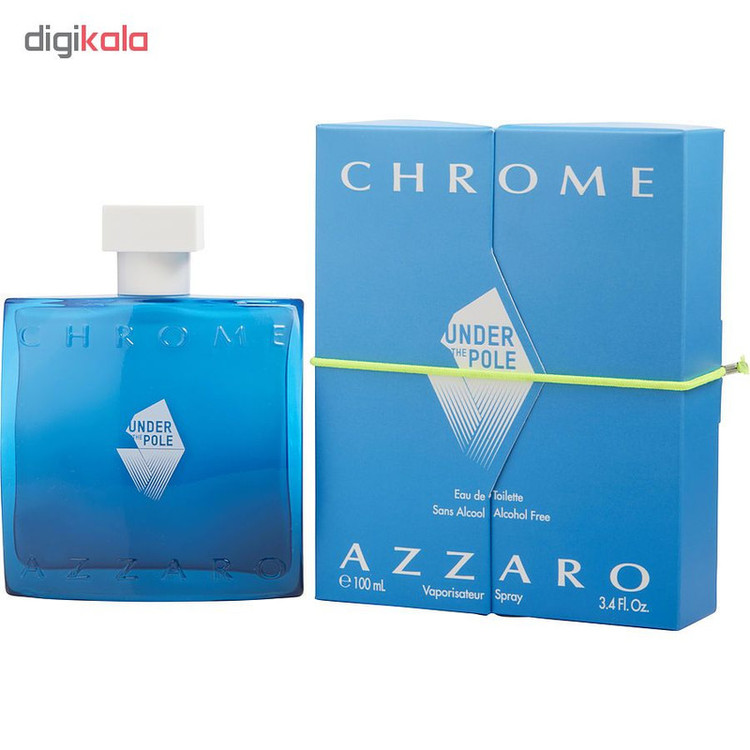 ادو تویلت مردانه آزارو مدل Chrome Under the Pole حجم 100 میلی لیتر